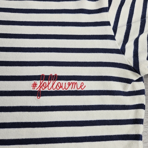 Maison Labiche La Colombier Striped #followme top Medium - Picture 4 of 10